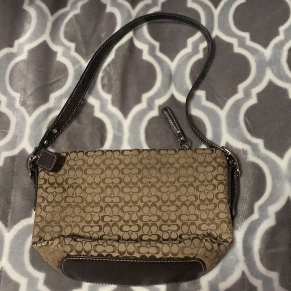 Brown coach bag - Picture 2 of 2